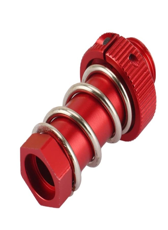 UURCSKY Aluminum Servo Saver Tube with Clamping Nut for Arrma 1/8 Kraton 6s Senton Talion Typhon 1/7 Infraction Mojave Upgrades Parts(Red) - Image 1